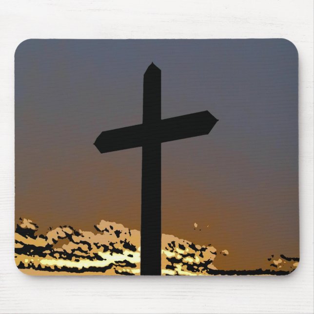 Alfombrilla De Ratón La cruz (Frente)