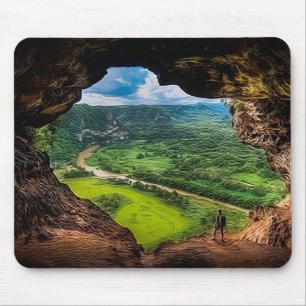 Alfombrilla De Ratón La cueva de la ventana, Puerto Rico