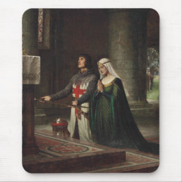 Alfombrilla De Ratón La Dedicación (Caballero Medieval y su Dama)