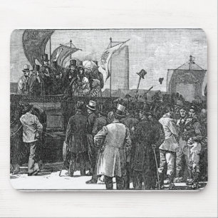 Alfombrilla De Ratón La demostración del Chartist en Kennington