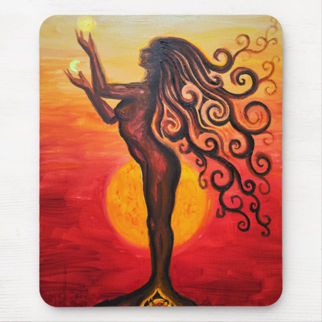 Alfombrilla De Ratón La diosa (Frente)