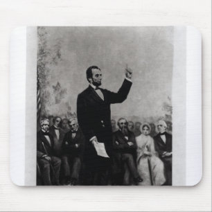 Alfombrilla De Ratón La dirección de Lincoln en Gettysburg, 1895