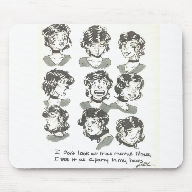 Alfombrilla De Ratón La diversión de la vida con más opciones (Frente)