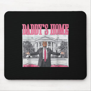 Alfombrilla De Ratón La divertida casa de Daddys Trump Pink 2024 lleva