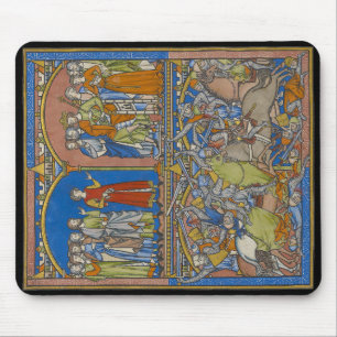 Alfombrilla De Ratón La dote de Michal, una lucha sangrienta