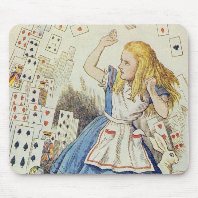 Alfombrilla De Ratón La ducha de tarjetas (Frente)