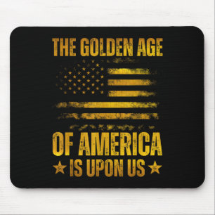 Alfombrilla De Ratón La Edad De Oro De Los Estados Unidos Está Sobre El
