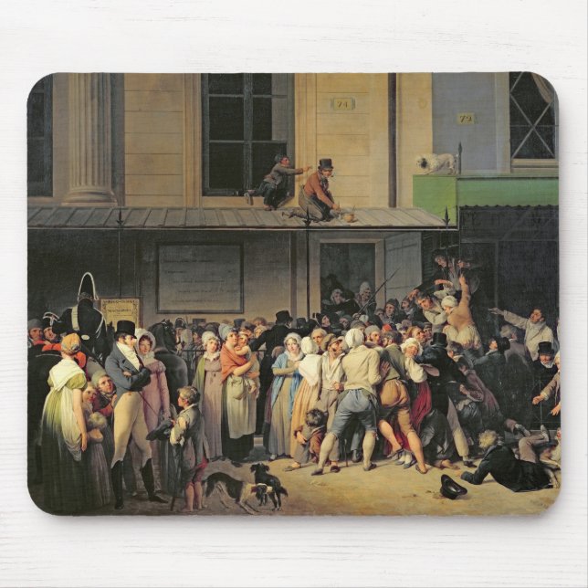 Alfombrilla De Ratón La entrada al teatro de l'Ambigu-Comique (Frente)