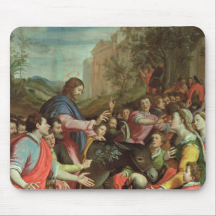 Alfombrilla De Ratón La entrada de Cristo en Jerusalén