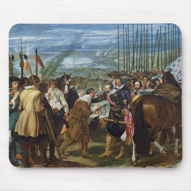 Alfombrilla De Ratón La entrega de Breda, 1625, c.1635 (Frente)