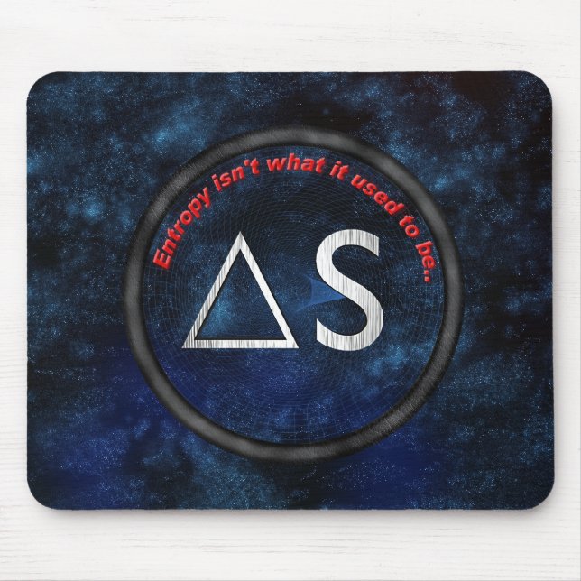 Alfombrilla De Ratón La entropía no es lo que era (Frente)