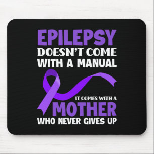 Alfombrilla De Ratón La epilepsia no viene con una Epilepsia manual con