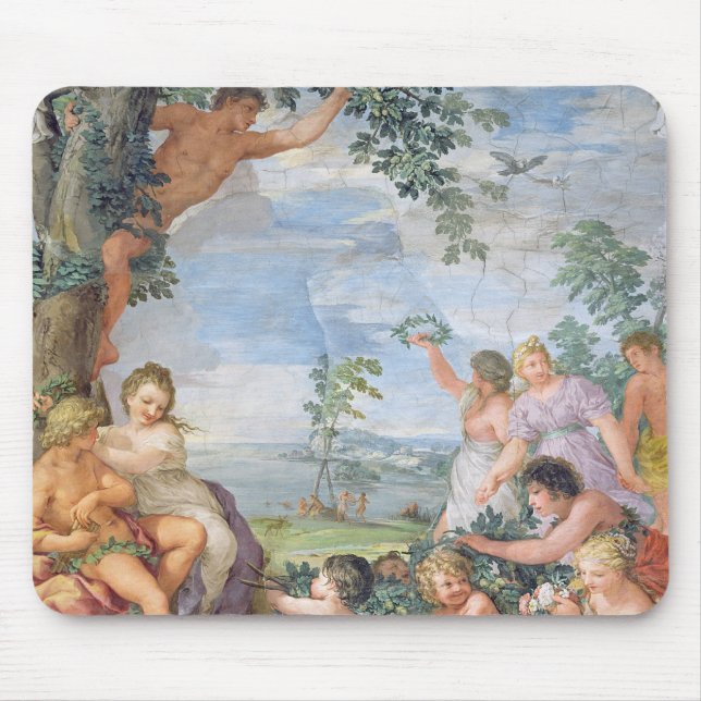 Alfombrilla De Ratón La época dorada (fresco) (Frente)