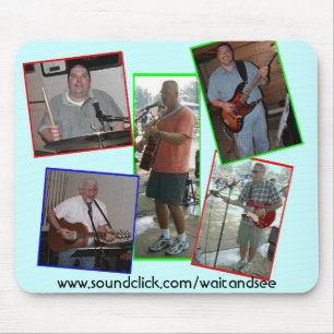 Alfombrilla De Ratón La ESPERA azul Y CONSIDERA Mousepad