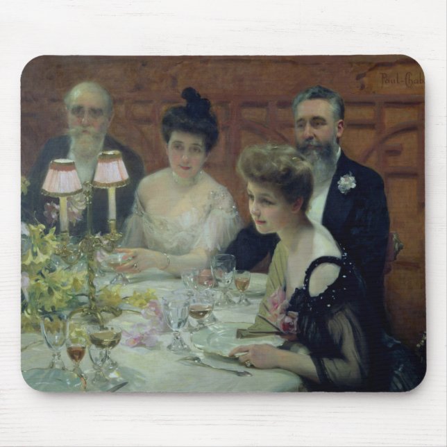 Alfombrilla De Ratón La esquina de la tabla, 1904 (Frente)