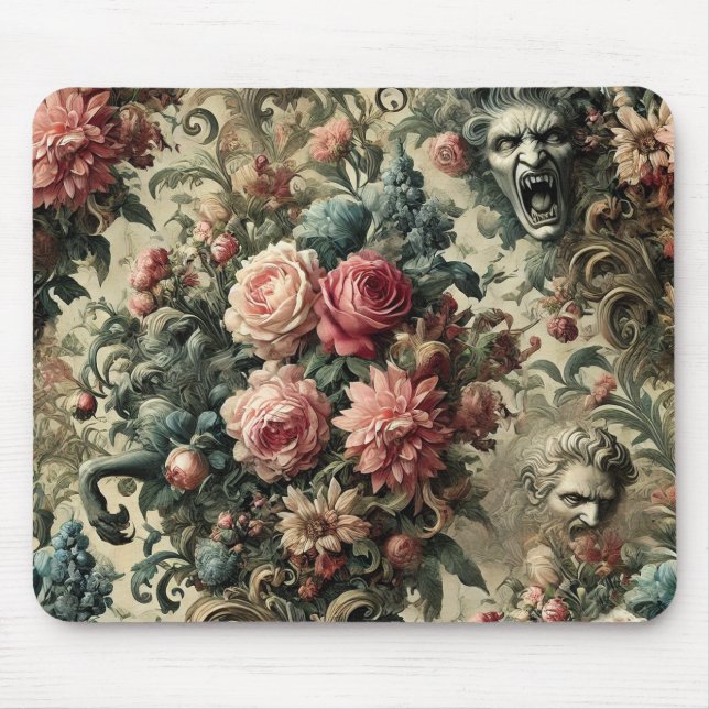 Alfombrilla De Ratón La eternidad es a menudo suficiente - Diseño flora (Frente)