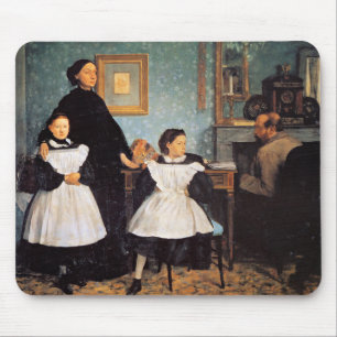 Alfombrilla De Ratón La familia Bellelli de Edgar Degas