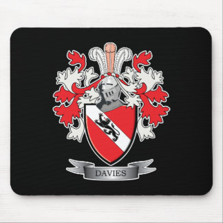 Alfombrilla De Ratón La familia Davies arrebató el escudo de armas