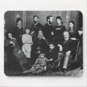 Alfombrilla De Ratón La familia de Freud, c.1876