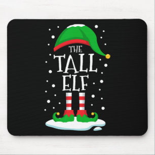 Alfombrilla De Ratón La familia de Navidades Elfos de Tall