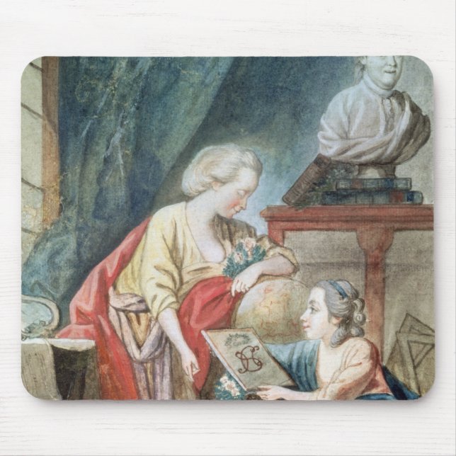Alfombrilla De Ratón La familia de Necker en 1780 (Frente)