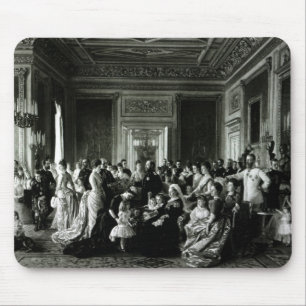 Alfombrilla De Ratón La familia de reina Victoria, 1887