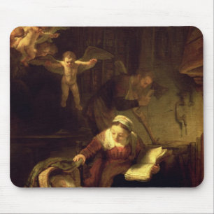Alfombrilla De Ratón La familia santa, c.1645