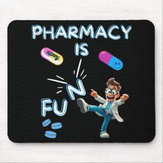 ALFOMBRILLA DE RATÓN LA FARMACIA ES DIVERTIDA SIN LA "N"