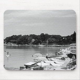 Alfombrilla De Ratón La Francia Vintage Nice Antibes La playa de Garoup