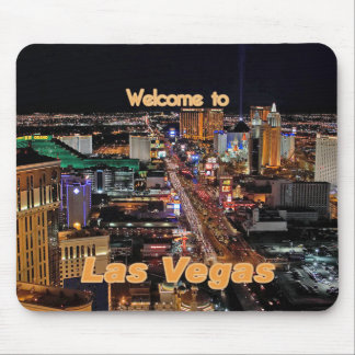 Alfombrilla De Ratón La Franja de Las Vegas de noche