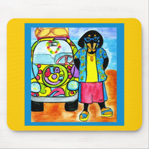 Alfombrilla De Ratón La Furgoneta de Surfer Joe