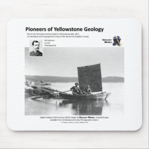 Alfombrilla De Ratón La geología de Yellowstone promueve Ia - primer