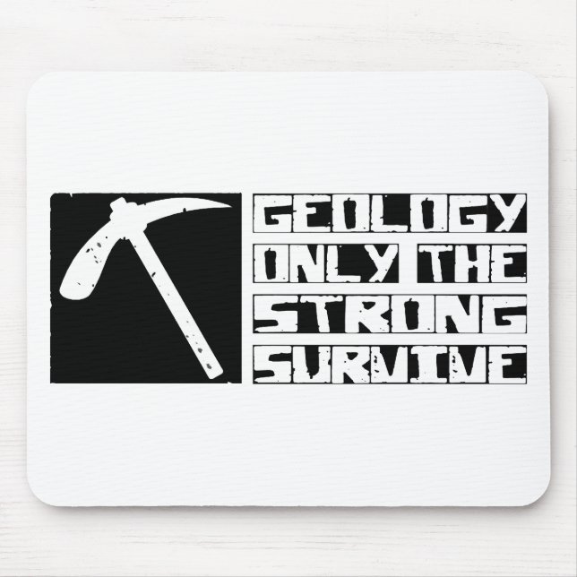 Alfombrilla De Ratón La geología sobrevive (Frente)