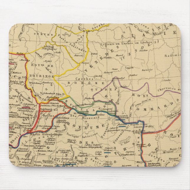 Alfombrilla De Ratón La Germanie a la fin del cerco 5e (Frente)