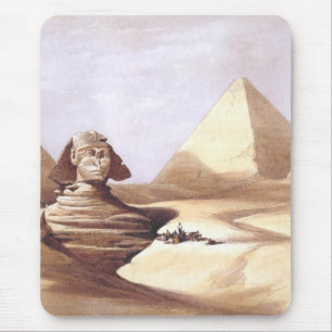 Alfombrilla De Ratón La Gran Esfinge, Pirámides de Giza