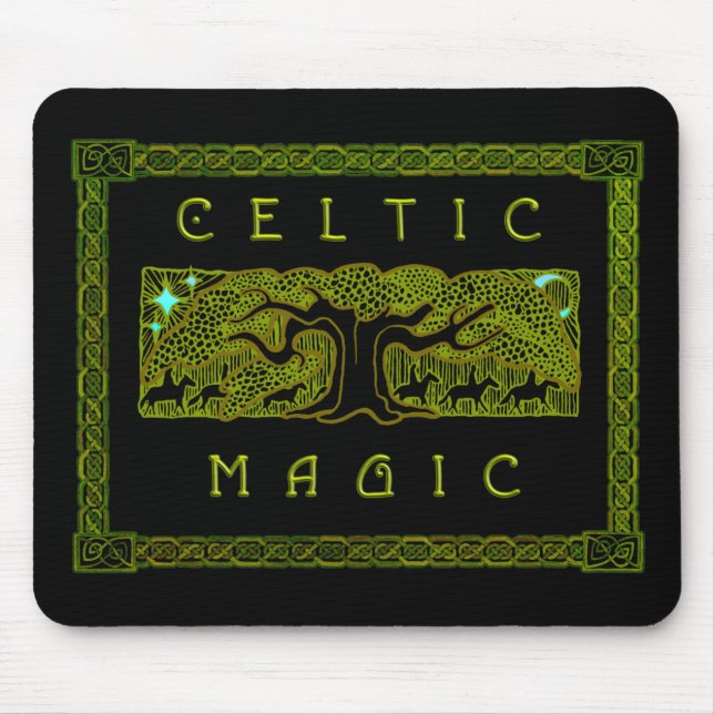 Alfombrilla De Ratón La gran Mousepad de los árboles (Frente)