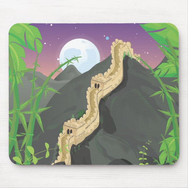 Alfombrilla De Ratón La Gran Muralla China (Frente)