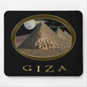 Alfombrilla De Ratón La gran pirámide de Giza-f