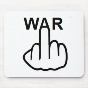 Alfombrilla De Ratón La guerra de Mousepad es terrible