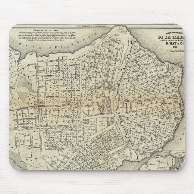 Alfombrilla De Ratón La Habana, Cuba (Frente)