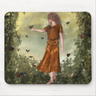 Alfombrilla De Ratón La hada Mousepad de la mariposa