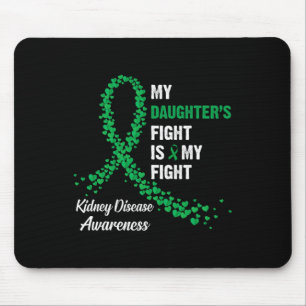 Alfombrilla De Ratón La hija lucha contra mi lucha contra la enfermedad