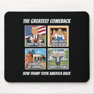 Alfombrilla De Ratón La Historia De Cómo Trump Ganó 2024 Llevó A Estado