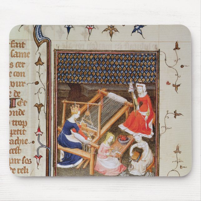 Alfombrilla De Ratón La historia de Gaia, del ` De Claris Mulieribus (Frente)