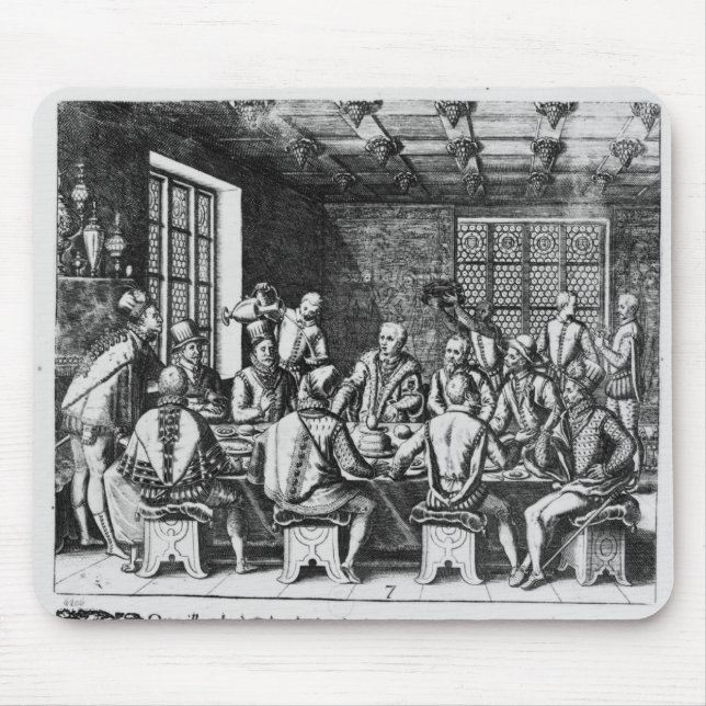 Alfombrilla De Ratón La historia del huevo de Cristóbal Colón (Frente)