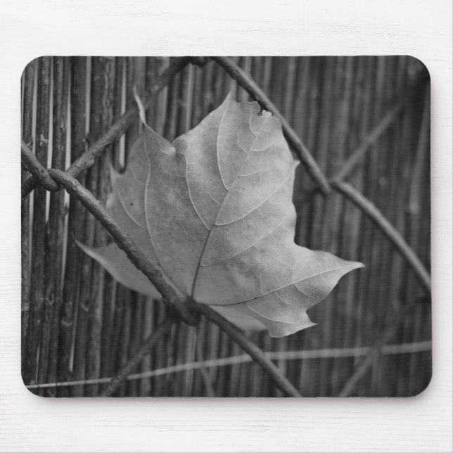 Alfombrilla De Ratón La hoja seca de arce - Mousepad (Frente)