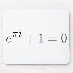 Alfombrilla De Ratón La identidad de Euler