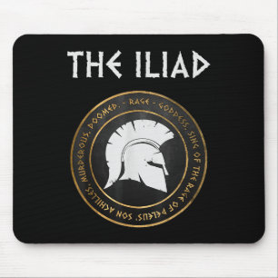 Alfombrilla De Ratón La Ilíada Ira De La Guerra De Troya De Aquiles