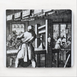 Alfombrilla De Ratón La impresora del libro