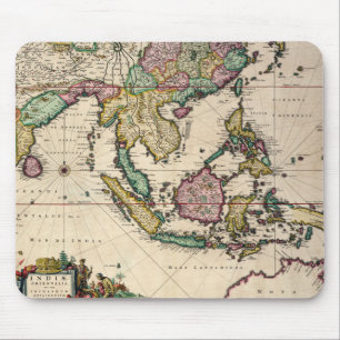 Alfombrilla De Ratón La India y Ceilán a Australia